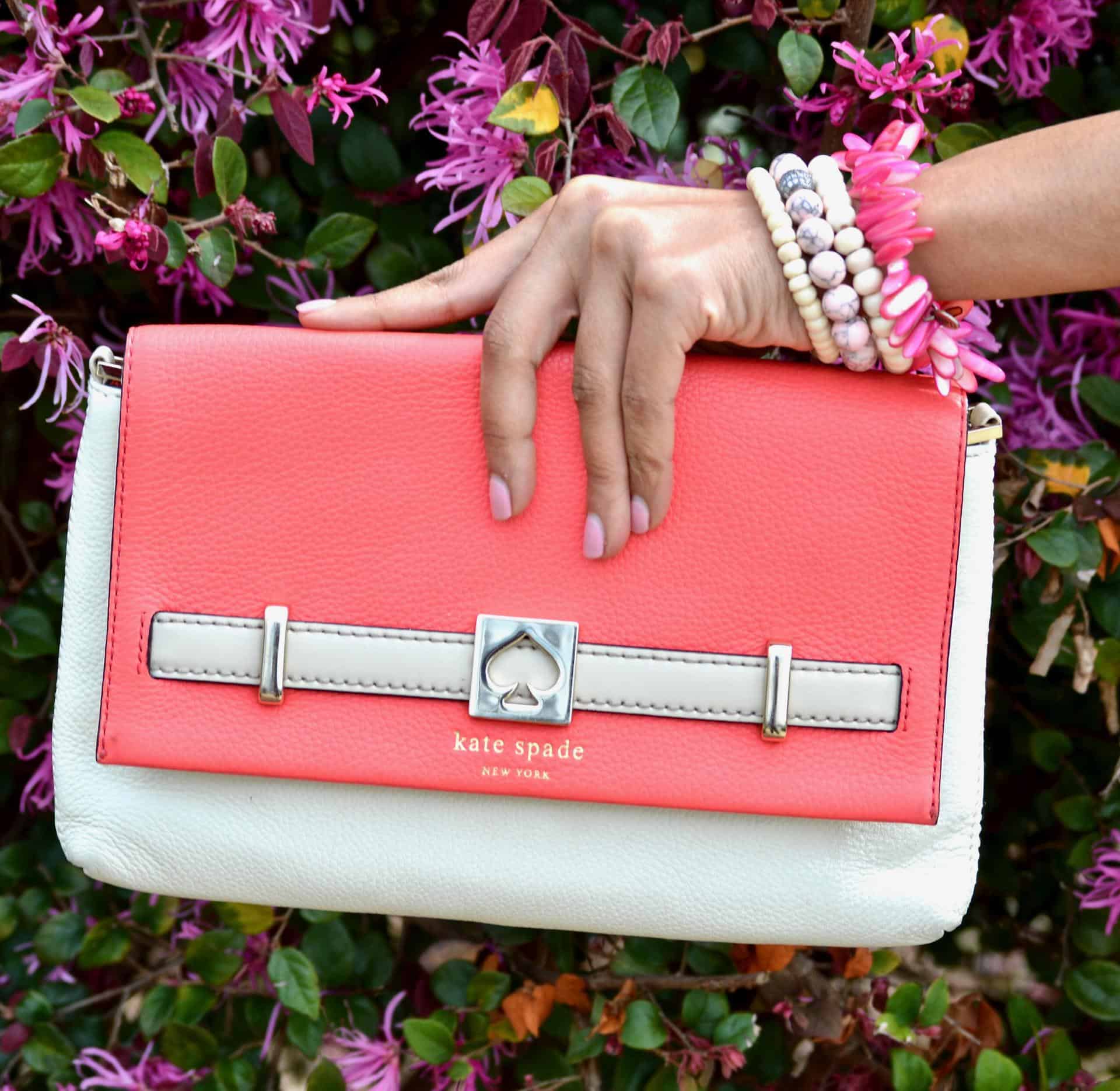 pink kate spade purse 